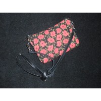 Dámská kabelka přes rameno - French poppies black